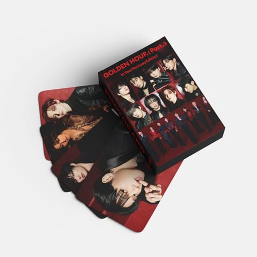 55-Piece Non-Repeating Photocard Set - High-Quality Collectible Cards