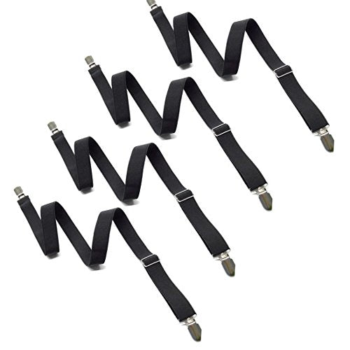 Adjustable 4-Piece Bed Sheet Fastener Straps, 20" to 78"