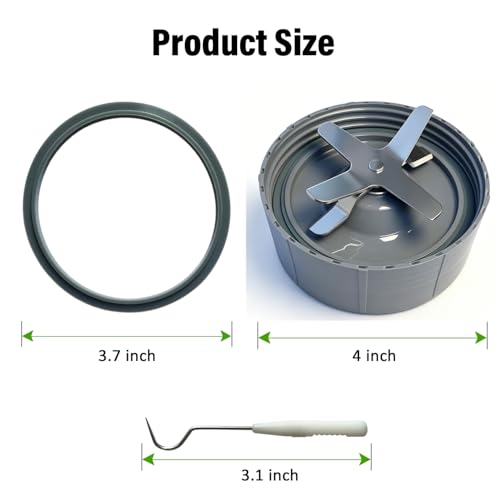 Replacement Silicone Blender Gasket Seal Rings for 600W & 900W Series (3 Pack)