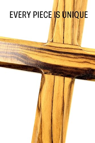 4.7-Inch Handmade Olive Wood Wall Cross from Bethlehem