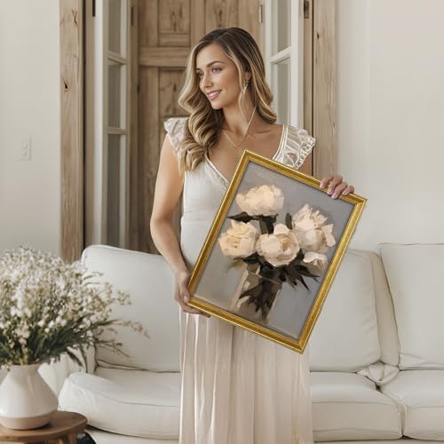 TWING 11x14 Rustic Gold Picture Frames Set of 6 — Gallery Display