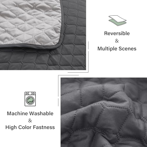 Exclusivo Mezcla Reversible Full Queen Quilt Set with 2 Pillow Shams
