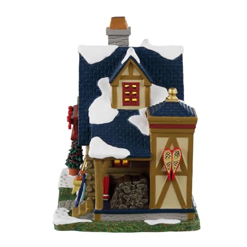 Lemax Vail Village Havenwood Lodge Lighted Building - Seasonal Village Decor