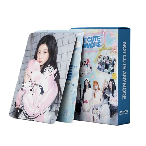 55 Pcs Not Cute Anymore Lomo Photocards - Collectible Merch Set