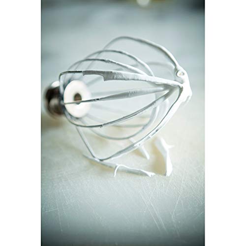 Stainless Steel Wire Whisk Attachment for 4.3L and 4.8L Tilt-Head Mixers