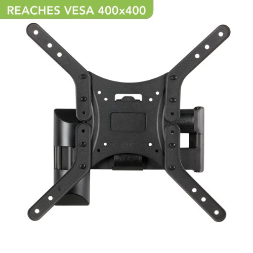 Kanto M200 Full Motion TV Wall Mount for 26" - 50" TVs | Articulating Arm with 18.6" of Extension | Up to 180° Swivel and 14° of Tilt | 4" Offset | VESA Compatible TV Bracket | Heavy-Duty Steel