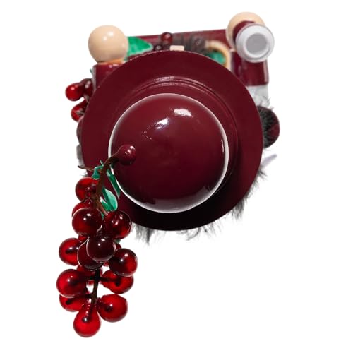 Kurt Adler 15-Inch Wooden Wine Nutcracker