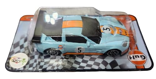 2010 Chevy Corvette C6-R Die-Cast Model 1:64 Scale Gulf Oil #5