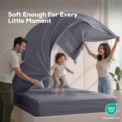 Utopia Bedding Queen Sheet Set - 4 Piece Hotel Luxury Microfiber Bed Sheets