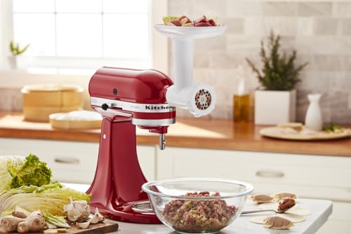 Food Grinder Attachment for Stand Mixers with Fine and Coarse Plates