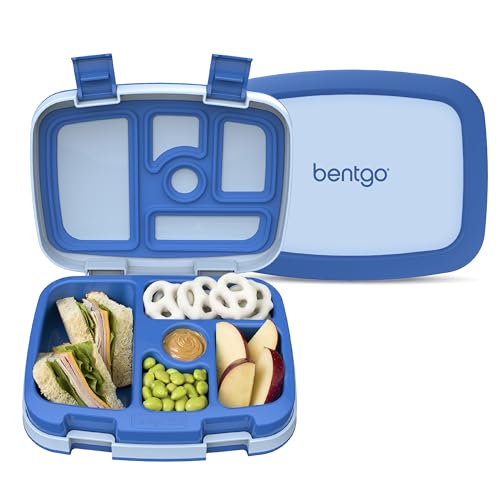 Bentgo Kids 5-Compartment Leak-Proof Bento Box - Blue