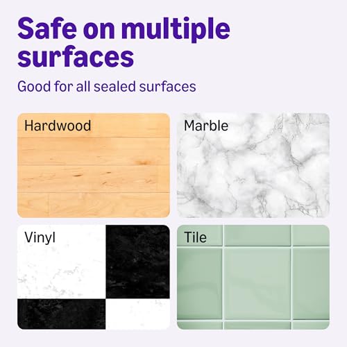 Super Absorbent Floor Mopping Dry Pads - 11 x 5.9 Inch Refills (36 Count)
