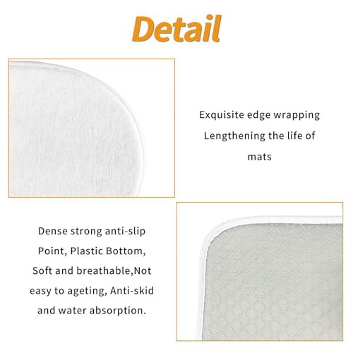 Bohemian 4-Piece Bathroom Set with Waterproof Shower Curtain & Bath Mats