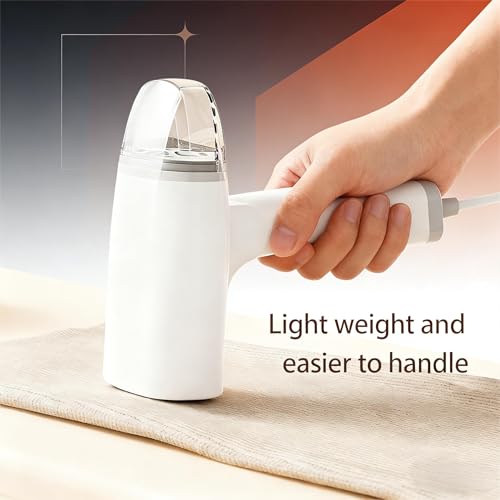 Portable Handheld Garment Steamer & Iron, 1300W Foldable Travel Clothes Steamer