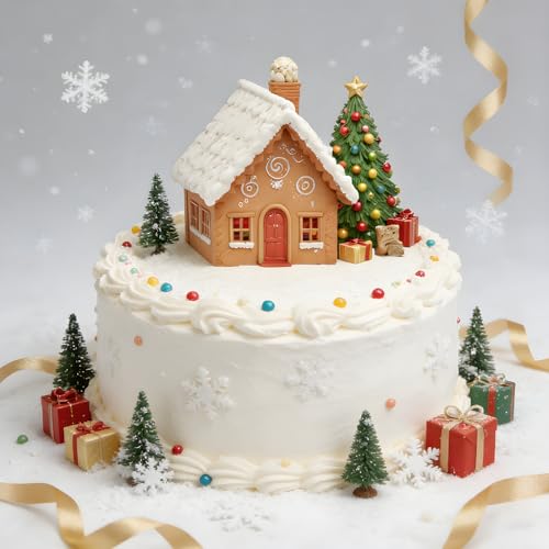Santa Claus Fondant Silicone Mold for Christmas Baking - Style F