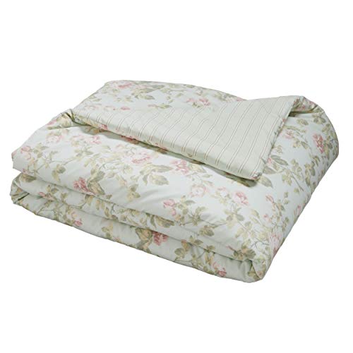 King Comforter Set - Reversible Cotton Bedding with Shams & Pillows