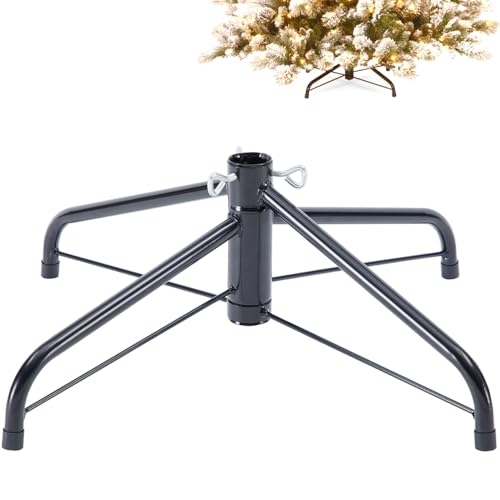 Folding Metal Christmas Tree Stand for 4 to 6 Ft Artificial Trees