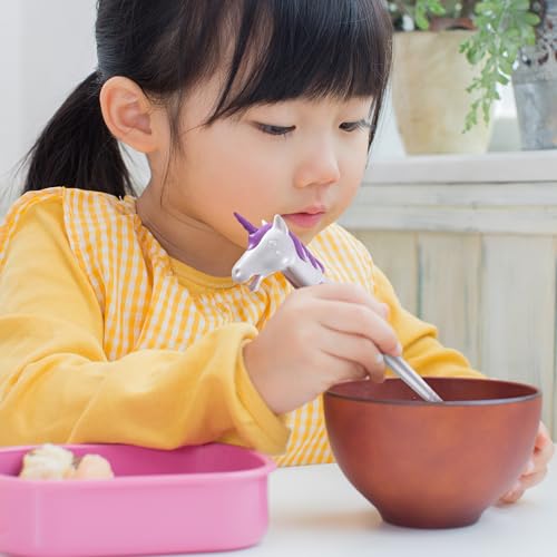 Unicorn Interactive Training Chopsticks for Kids, Reusable Learning Utensils