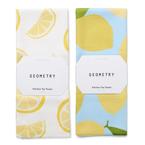 Quick-Dry Microfiber Kitchen Tea Towels - Ultra-Absorbent Dish Towels (2 Pack)