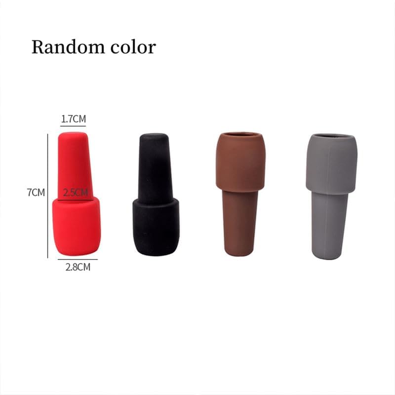 CLRZOL Reusable Silicone Sparkling Wine Bottle Stopper Set of 4 - Champagne & Prosecco Preservation