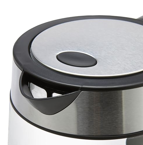 1.7L Electric Glass Tea Kettle - 1500W Fast Boiling with Auto Shut-Off