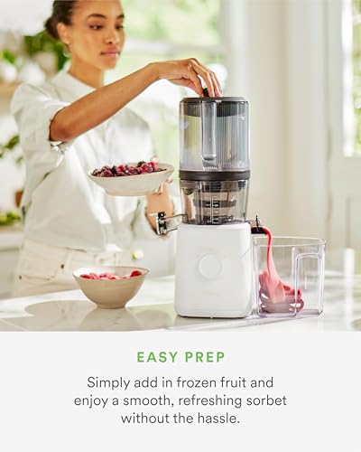 NAMA Sorbet Attachment for J2 Juicer - Homemade Frozen Fruit & Dairy Treats