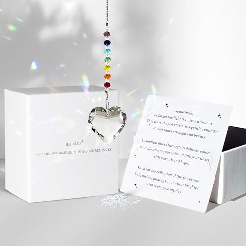 Crystal Suncatcher Ornament - Sentimental Birthday Gift for Her