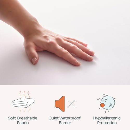 Linenspa Full Waterproof Mattress Protector – Breathable & Noiseless Cover