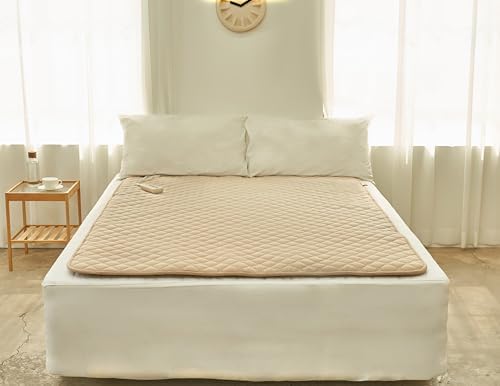 99% EMF Blocking Heated Mattress Pad - Twin Size, 8 Heat Settings
