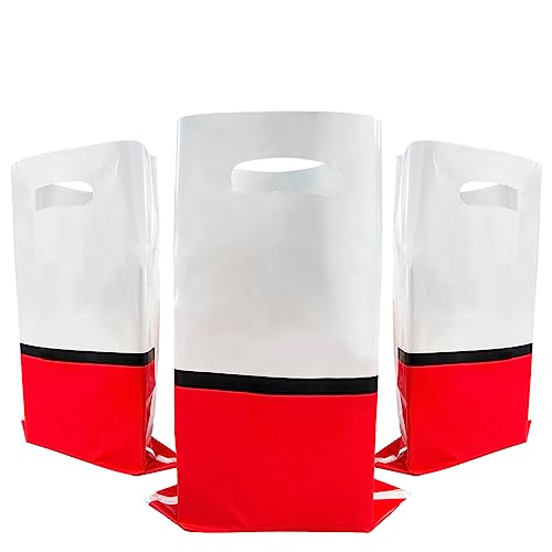 30-Piece Cartoon Animation Party Gift Bags with Handles, 10x6.5 Inches