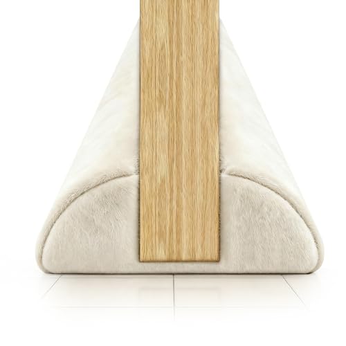 Adjustable Velvet Door Draft Stopper & Blocker - Fits 30" to 36" Doors