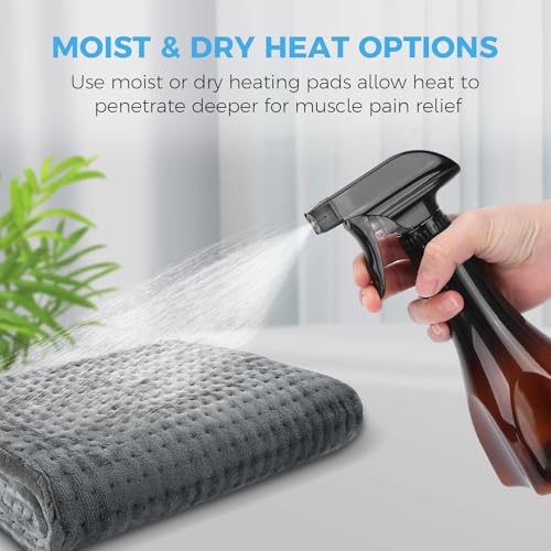 Electric Heating Pad 12x24 Inches for Back, Neck and Shoulder Pain Relief