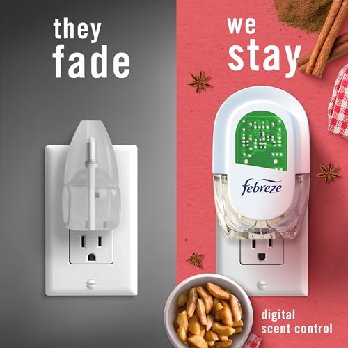 Plug-In Scented Oil Air Freshener Refills - Baked Cinnamon Apples, 4 Pack