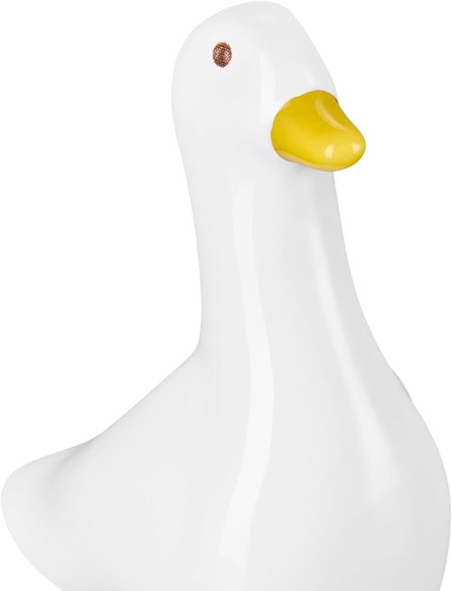 Le Creuset Stoneware Duck Pie Vent - 3 Inch White Design for Perfectly Baked Pies