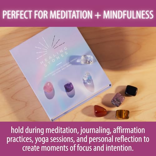 Healing Crystal Stone Set of 12 – Pocket-Sized Polished Gemstones