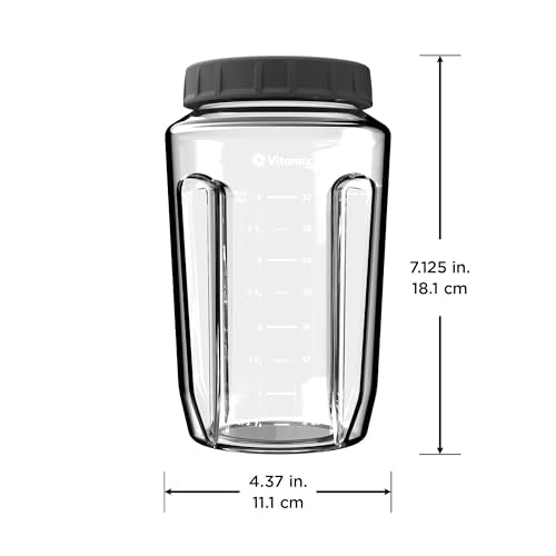 32 oz Immersion Blending Jar, BPA-Free Tritan Dishwasher Safe Container