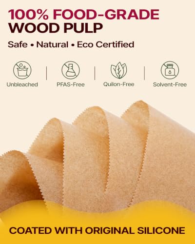 Unbleached Parchment Paper Roll with Serrated Cutter - 15in x 242ft (300 Sq Ft)