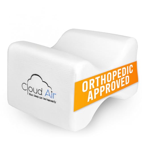 Memory Foam Knee Pillow for Side Sleepers - Orthopedic Leg Positioner