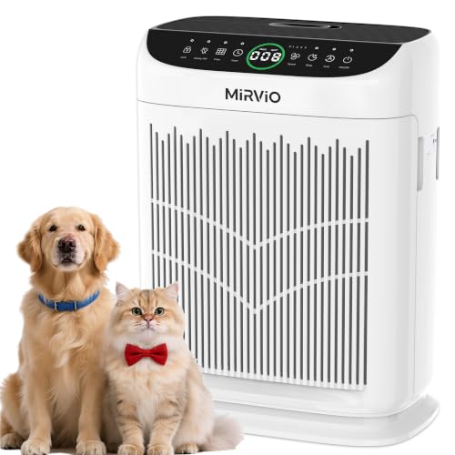 HEPA Air Purifier for Home and Bedroom with Washable Filter and Sleep Mode
