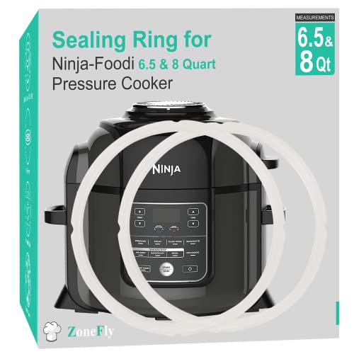 Silicone Sealing Ring Gasket for 6.5Qt and 8Qt Pressure Cookers - 2 Pack