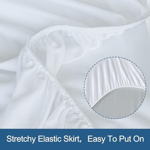 SPRINGSPIRIT Waterproof Mattress Protector Pad - Fitted Deep Pocket Cover