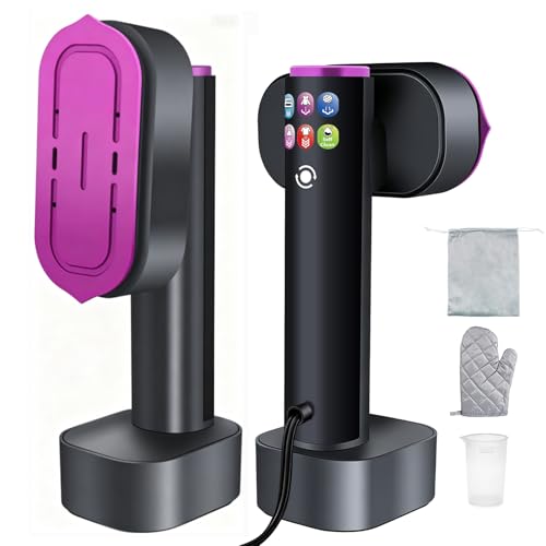 BXKEE 2-in-1 Portable Handheld Garment Steamer & Travel Iron, 1200W, Fast Heat, 190ml Detachable Water Tank, LED Touch Control, 6 Modes