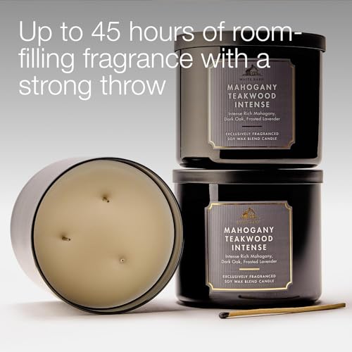 Bath & Body Works Mahogany Teakwood Intense 3-Wick Scented Candle