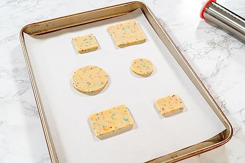 Bakerpan Stainless Steel Square Cookie Cutter Set (2in & 3in) - Variation: Square