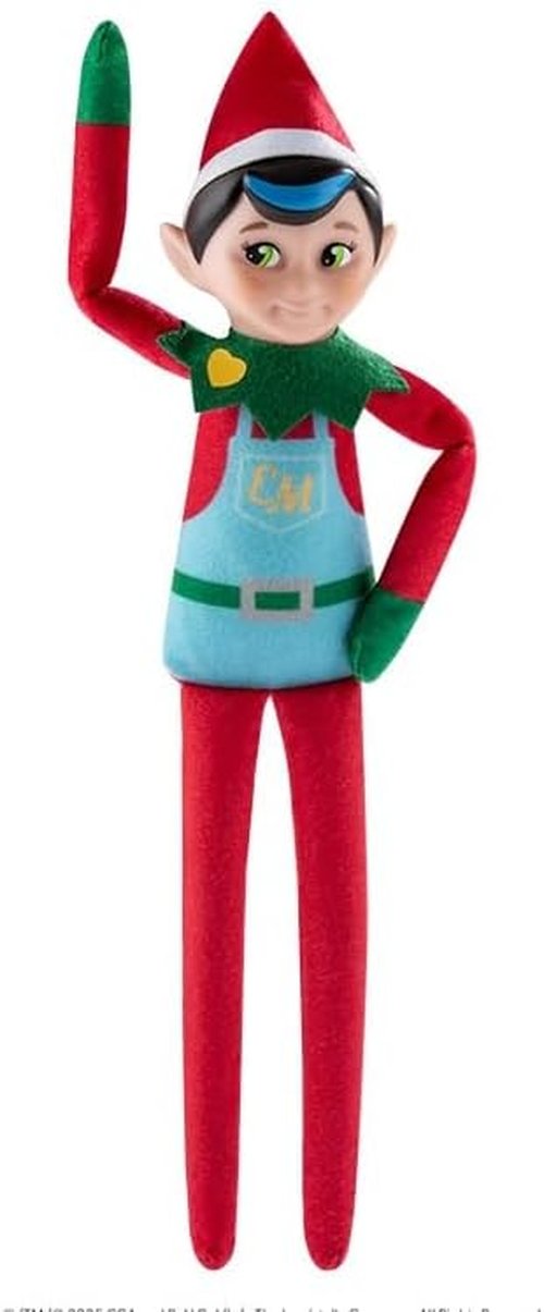 Elf on the Shelf | Elf Mates Chef Doll with Brown Hair - Enchanted Forest Edition with Scarf & Earmuffs - Ages 3+