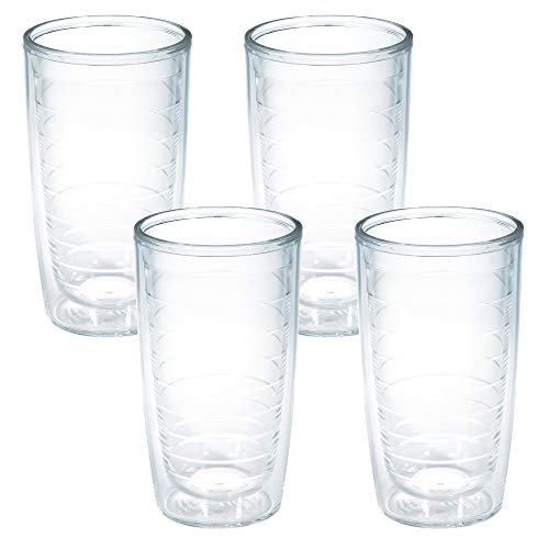 Double-Walled Insulated Tumblers, 16oz - Set of 4