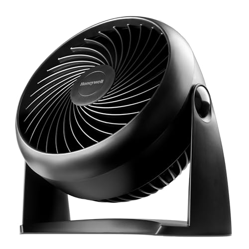 Honeywell TurboForce Air Circulator Tabletop Fan, 3-Speed Quiet Personal Fan