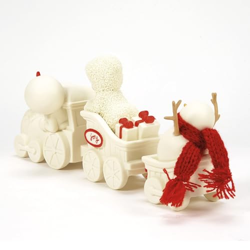 Department 56 Snowbabies Christmas Train Figurine - Festive Holiday Collectible