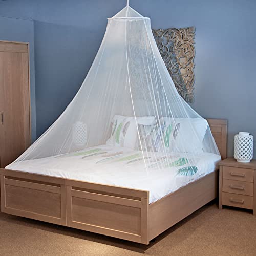 Fully Enclosed Mosquito Net Bed Canopy for Queen & King Beds