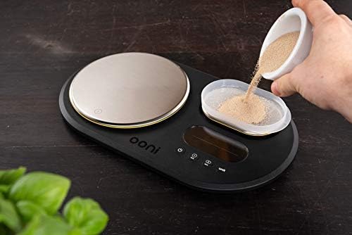 Ooni Digital Kitchen Scales - Dual Platform Baking & Cooking Scales with LCD Display | Perfect for Pizza Ovens